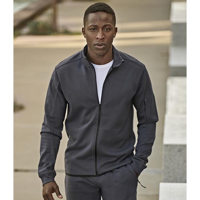 Tee Jays Athletic Full Zip Sweat Cardigan Miniatyr