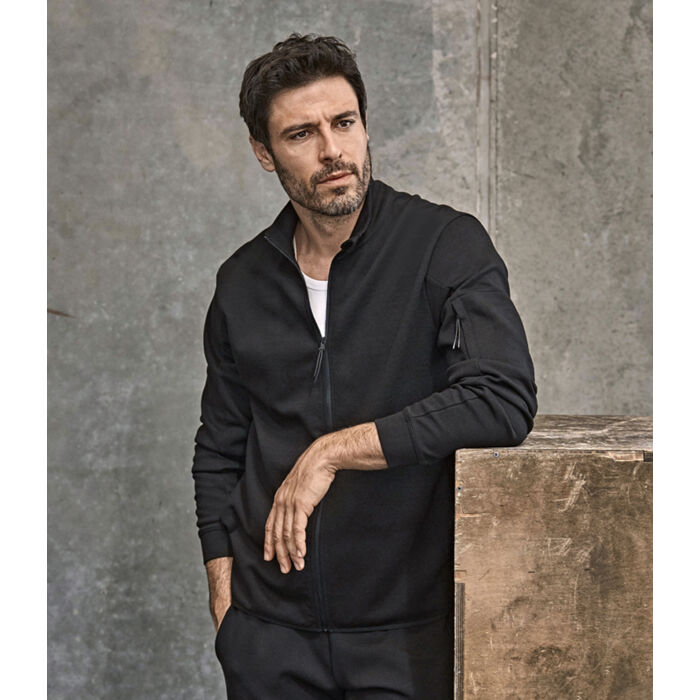 Tee Jays Athletic Full Zip Sweat Cardigan Miniatyr