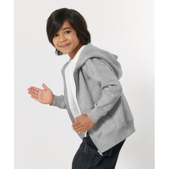 Kids Mini Cultivator 2.0 iconic zip-thru hoodie sweatshirt  Miniatyr