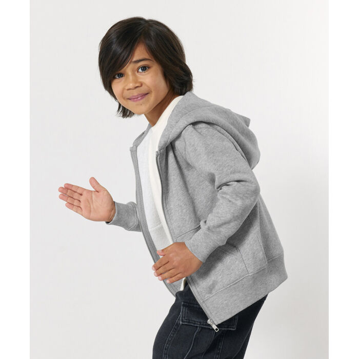 Kids Mini Cultivator 2.0 iconic zip-thru hoodie sweatshirt  Miniatyr