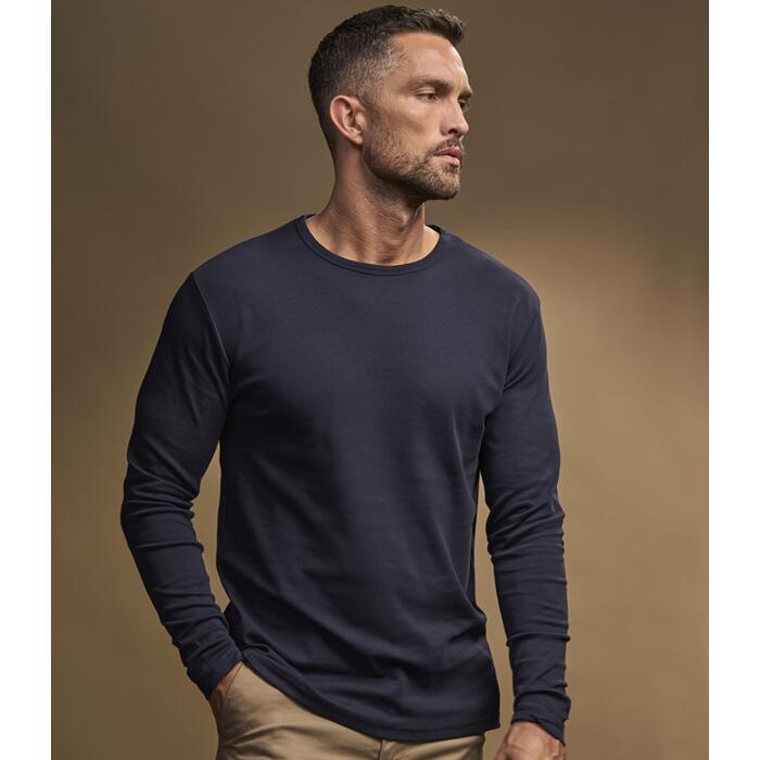 Tee Jays Long Sleeve Interlock T-Shirt Miniatyr