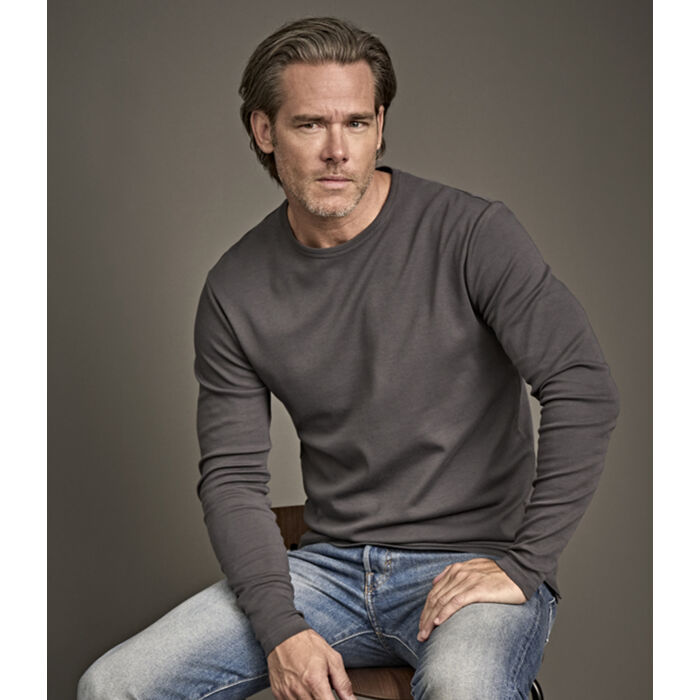 Tee Jays Long Sleeve Interlock T-Shirt Miniatyr