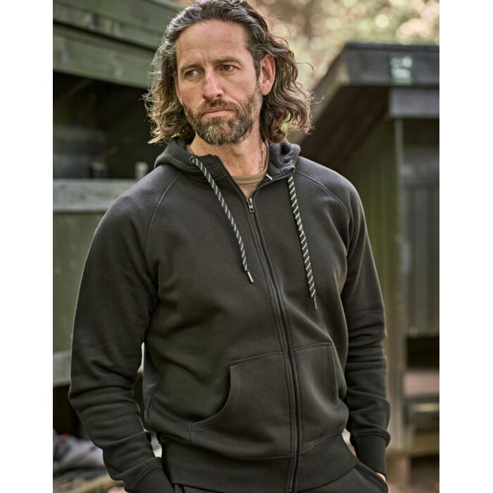 Men's Fashion Full Zip Hood Miniatyr