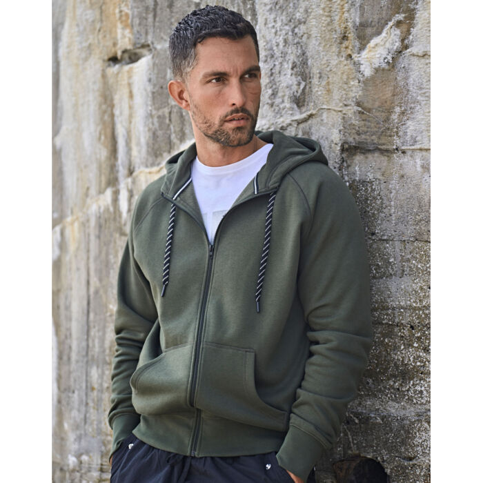 Men's Fashion Full Zip Hood Miniatyr