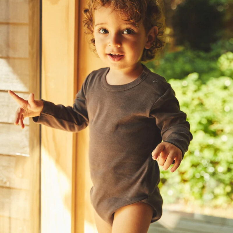 BABIES LONG SLEEVE BODYSTOCKING Miniatyr