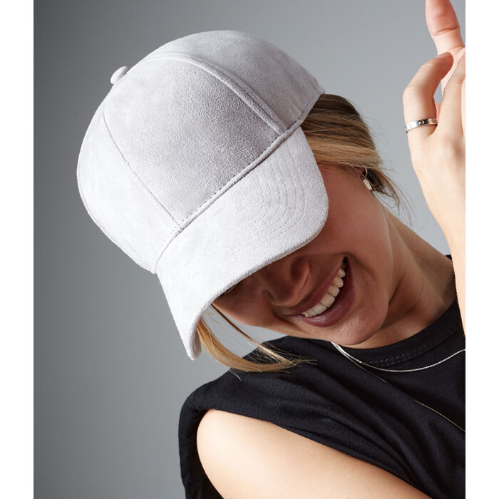 Beechfield Faux Suede 6 Panel Cap Miniatyr