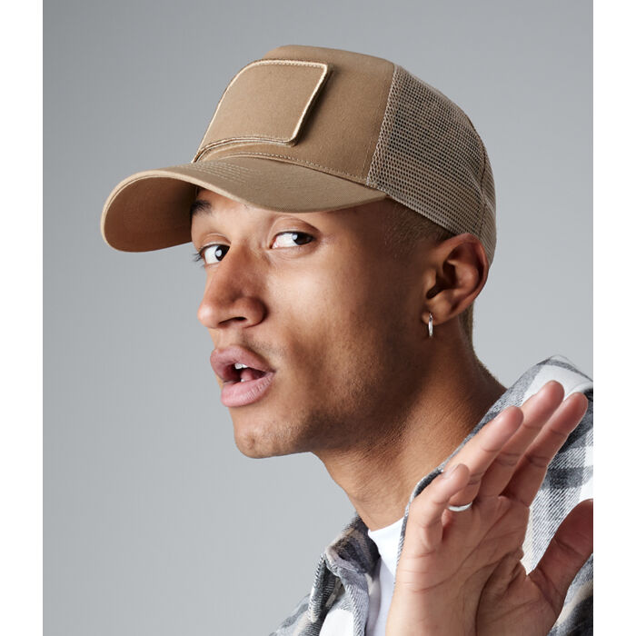 Beechfield Patch Snapback Trucker Cap Miniatyr