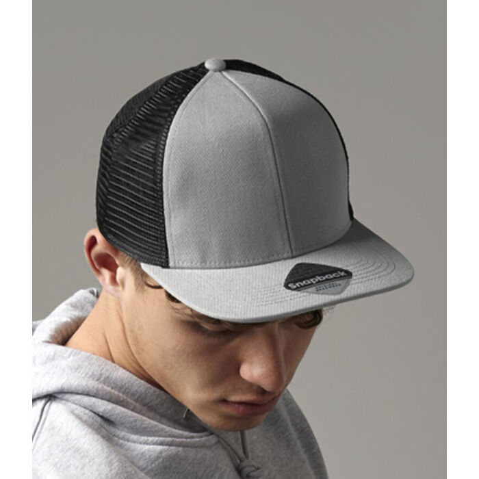 Beechfield Original Flat Peak 6 Panel Trucker Cap Miniatyr