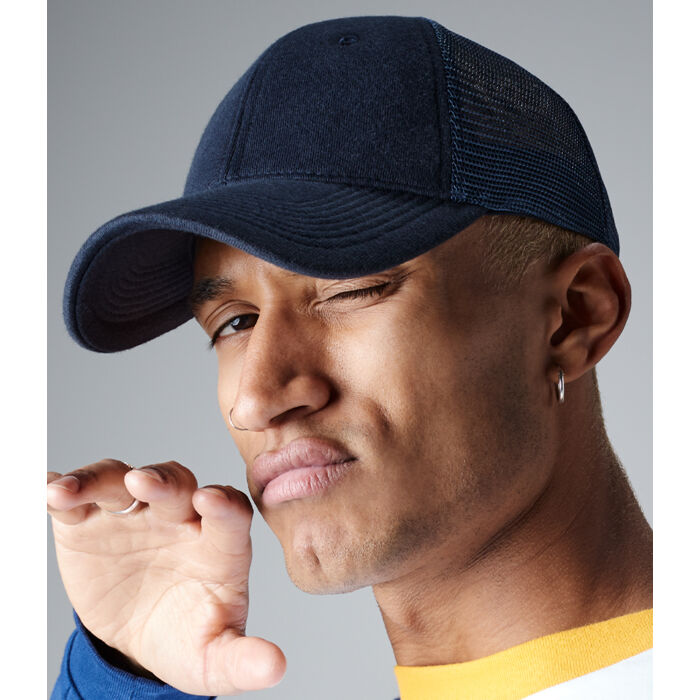 Beechfield Jersey Athleisure Trucker Cap Miniatyr