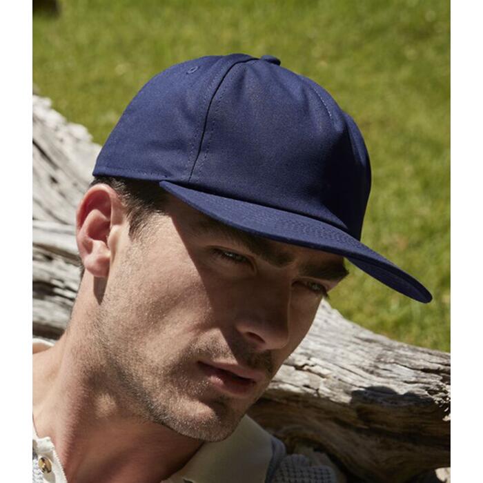 Beechfield Organic Cotton Unstructured 5 Panel Cap Miniatyr