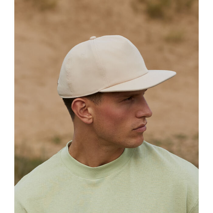 Beechfield Organic Cotton Unstructured 5 Panel Cap Miniatyr
