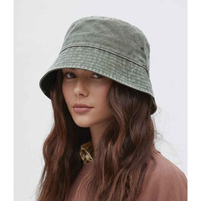 Beechfield Vintage Bucket Hat Miniatyr