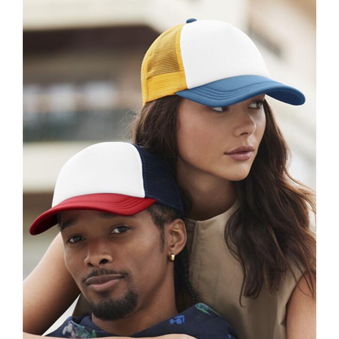 Beechfield Retro 5 Panel Trucker Cap Miniatyr