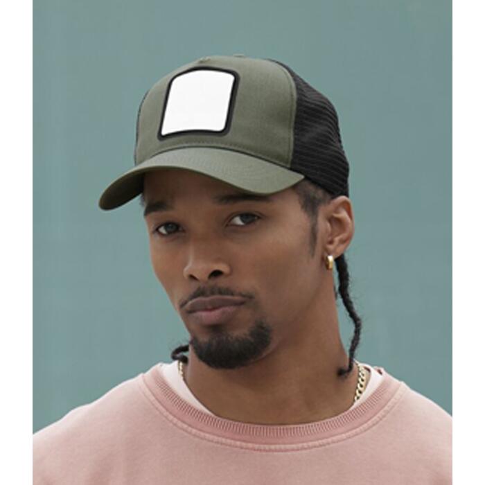 Beechfield Appliqué Patch 5 Panel Trucker Cap Miniatyr