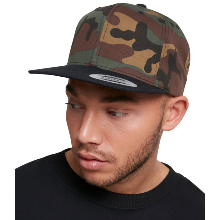 Flexfit Two Tone Classic Camo Snapback Cap Miniatyr