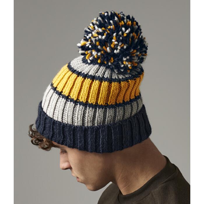 Beechfield Hygge Striped Beanie Miniatyr