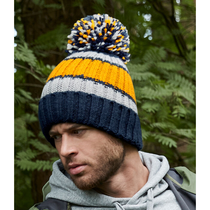 Beechfield Hygge Striped Beanie Miniatyr