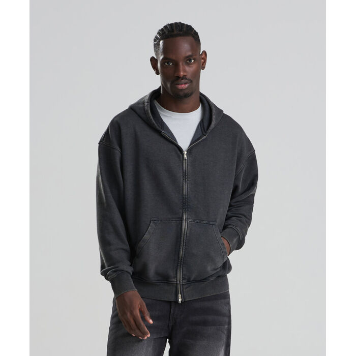 Vintage washed zoodie Miniatyr