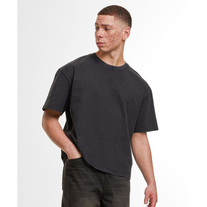 Vintage cropped heavy oversized tee Miniatyr