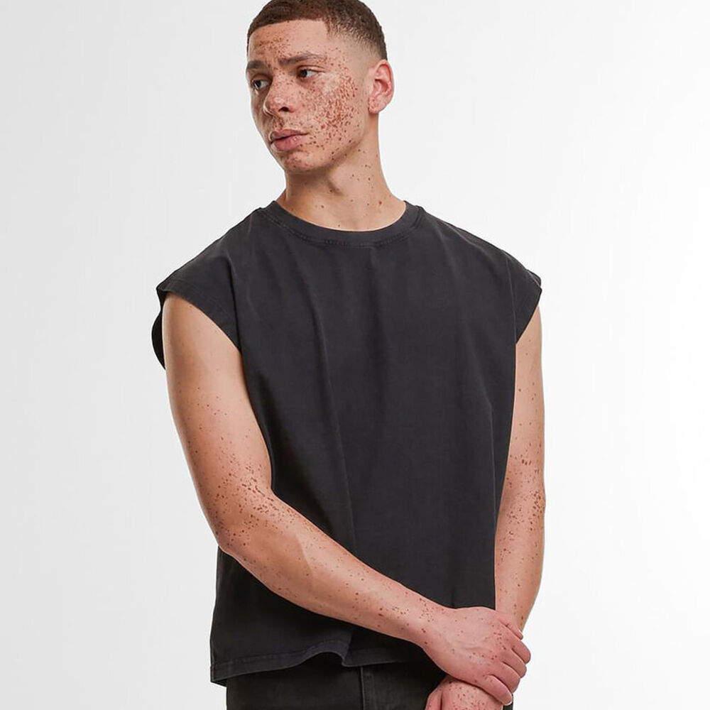 Vintage cropped heavy sleeveless tee Miniatyr