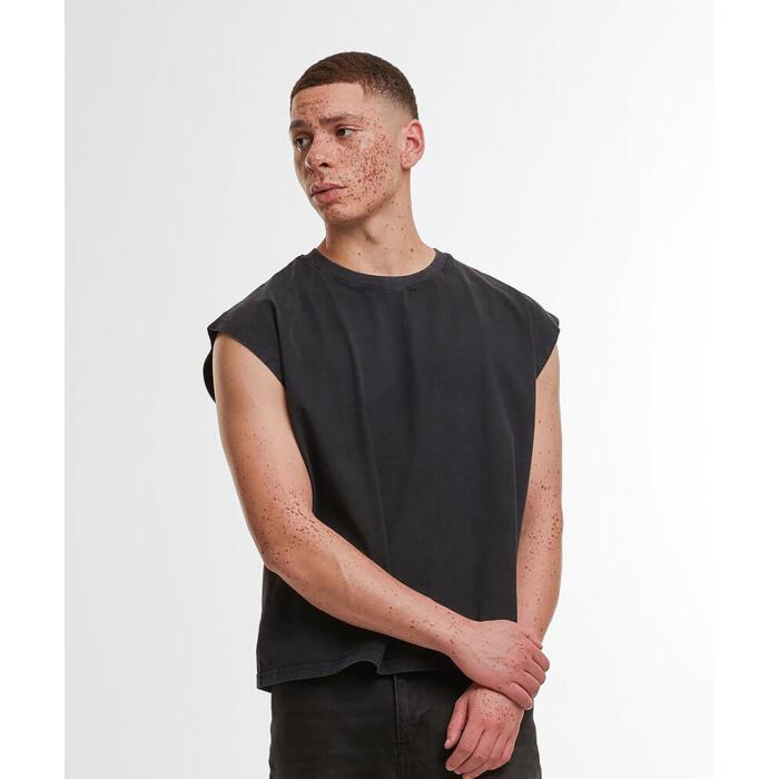 Vintage cropped heavy sleeveless tee Miniatyr