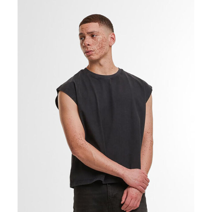 Vintage cropped heavy sleeveless tee Miniatyr