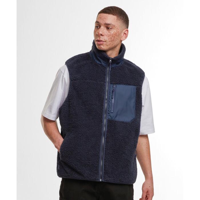 Bonded sherpa vest Miniatyr