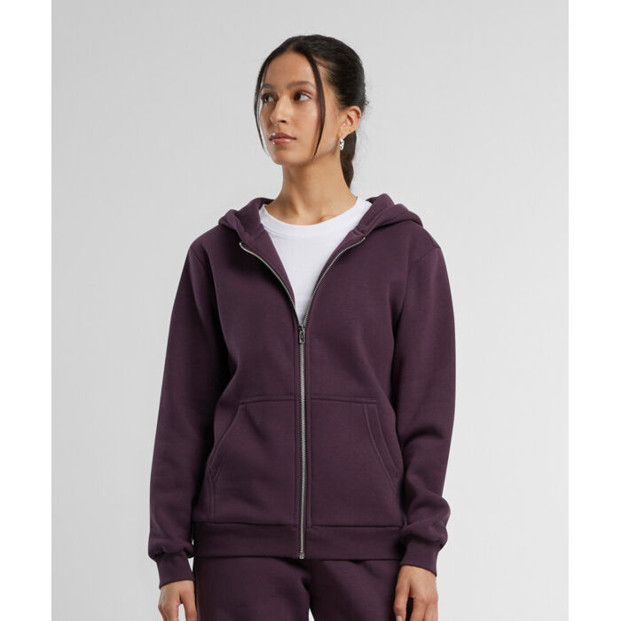 Women’s fluffy zip hoodie Miniatyr